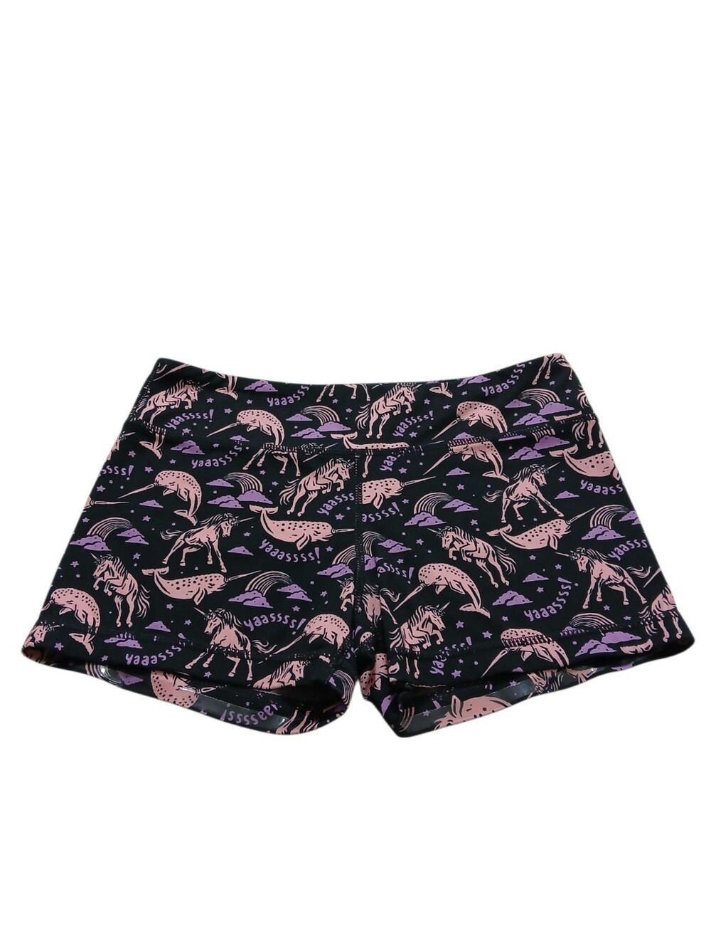IAB MFG Unicorn 🦄 Workout Booty Shorts Size S